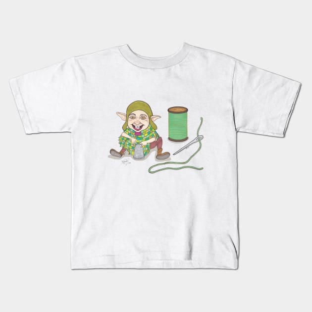 Brownie Kids T-Shirt by BeritValk